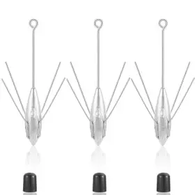 Gbts Ep-004 3 Pcs Sputnik Sinker Long Tail Fishing Weight Equipment Saltwater Surf