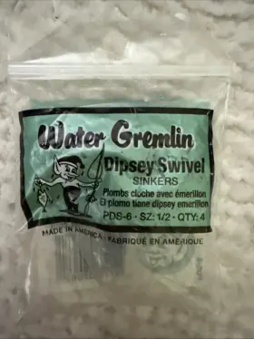 Gear Gremlin Pds6 Water Dipsey Swivel Size 1/2 Qty 4