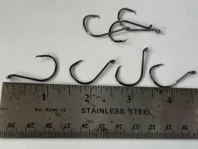 Gerrys Tackle 7384-1/0 100 Gt 2x Offset Circle Fish Fishing Hooks Size 1/0 - 7384 Gerrys Tackle 7384-1/0 100 Gt 2x Offset Circle Fish Fishing Hooks Size 1/0 - 7384