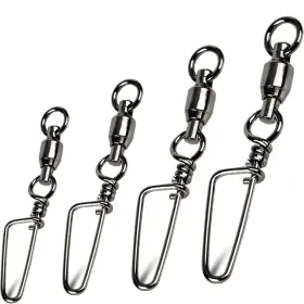 Geruite Bz0340 Snap Fishing Swivels Ball Bearing Black Nickel Saltwater Geruite Bz0340 Snap Fishing Swivels Ball Bearing Black Nickel Saltwater
