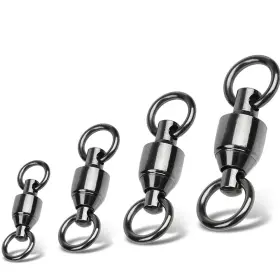 Geruite Zc0020 Fishing Barrel Swivels Saltwater Small Size0 31lb 20 Pack Black Geruite Zc0020 Fishing Barrel Swivels Saltwater Small Size0 31lb 20 Pack Black