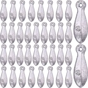 Glimin 695641747232 36 Pcs Bank Sinker Fishing Weights Sinkers For Surf