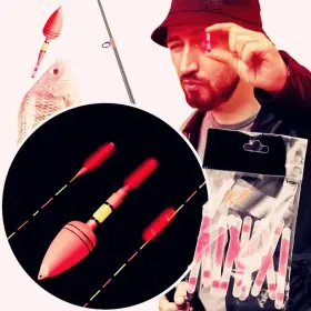 Glow Fever 894152126987 Bulk 100 Pcs 10packs Night Float Fluorescent Fishing Sticks Dia. 4.5mm