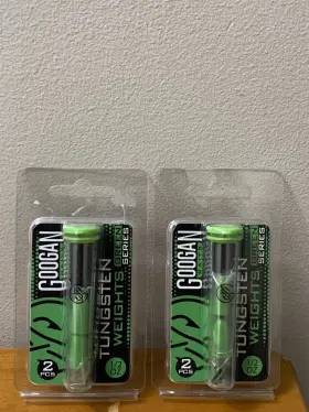 Googan 842424129529 Baits Tungsten Weights Green Series 2 Pcs 1/2 Oz Lot Of New Googan 842424129529 Baits Tungsten Weights Green Series 2 Pcs 1/2 Oz Lot Of New