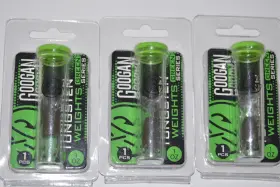 Googan Squad Gtd-1-gp 3 Packs Worm Weights Tungsten 1oz Green Pumpkin Googan Squad Gtd-1-gp 3 Packs Worm Weights Tungsten 1oz Green Pumpkin
