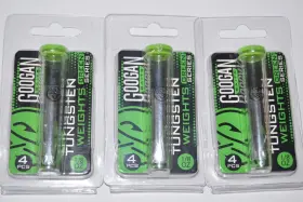 Googan Squad Gtd-18-gp 3 Packs Worm Weights Tungsten 1/8oz Green Pumpkin Googan Squad Gtd-18-gp 3 Packs Worm Weights Tungsten 1/8oz Green Pumpkin