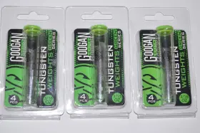 Googan Squad Gtd-316-gp 3 Packs Worm Weights Tungsten 3/16oz Green Pumpkin Googan Squad Gtd-316-gp 3 Packs Worm Weights Tungsten 3/16oz Green Pumpkin