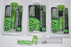 Googan Squad Gtf-34-gg 3 Packs Flippinft Weights Tungsten Worms Beavers Craws 3/4oz Green Googan Squad Gtf-34-gg 3 Packs Flippinft Weights Tungsten Worms Beavers Craws 3/4oz Green