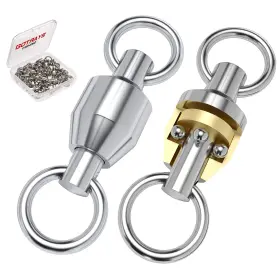 Gotrays 331391476701 High Strength Fishing Clips Power Stainless Connector Snaps Swivel
