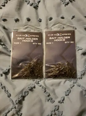 H2o Xpress 420002900571 H20 Express Bait Holder Hooks Size 1/0 Qty 50 New Lot Of 2 Pks H2o Xpress 420002900571 H20 Express Bait Holder Hooks Size 1/0 Qty 50 New Lot Of 2 Pks