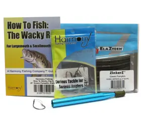 Harmony Fishing Company 610877615025 Wacky Rig Kit - Z-man Zinkerz 6pk Weedless Hooks 10pk Tool With Harmony Fishing Company 610877615025 Wacky Rig Kit - Z-man Zinkerz 6pk Weedless Hooks 10pk Tool With