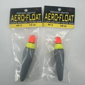 Hawken Af30038 2-pack Af3 Aero-float Aero-foam Fishing Float 3/8 Oz And 1/2