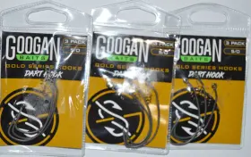 Hayabusa Gt90158b7-5/0-007661 3 Packs Googan Baits Gold Series Soft Jerkbait Swimbait Hook Size 5/0 Hayabusa Gt90158b7-5/0-007661 3 Packs Googan Baits Gold Series Soft Jerkbait Swimbait Hook Size 5/0