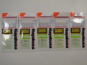 Hayabusa S068ae Five Size 3 Hage-aurora Hooks Sabiki Rigs