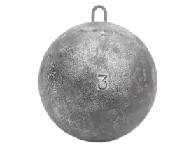 Hayward Fishing Supplies Hs-b3 Salmon 3lb Lead Cannonball Drop Sinker Weight