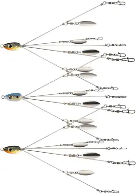Hchinn 676351267173 3pcs Alabama Rig For Bass Fishing Lure Bait 5 Arms Umbrella A-rig Swim Hchinn 676351267173 3pcs Alabama Rig For Bass Fishing Lure Bait 5 Arms Umbrella A-rig Swim