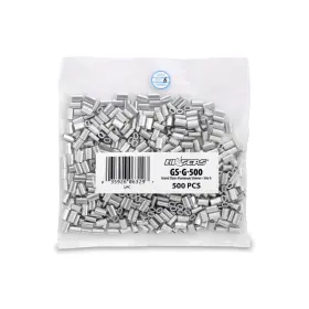 Hi-seas Gs-g-500 Hi-seas Grand Slam Aluminum Sleeves 1.3 Millimeter 500 Pieces Silver Hi-seas Gs-g-500 Hi-seas Grand Slam Aluminum Sleeves 1.3 Millimeter 500 Pieces Silver