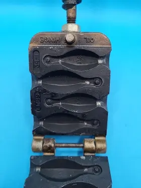 Hilts Lmbs-34-1 Bank Sinker Mold - 4 Cavity 2 Ea. 3/4 1 Oz
