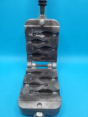 Hilts Lmbs-38-12 Bank Sinker Mold - 4 Cavity 3 1/2 Oz.1 3/8