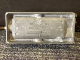 Hilts Molds Lmp-1-4 1 Oz Sinker Mold Bse-2. 4 Cavity Hinged Triangular Weights