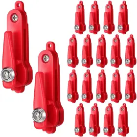 Honoson Tt-clips-0091sr1 20 Pcs Heavy Tension Planer Board Release Clips Snap Weight Red