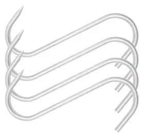 Honshen 711796625796 8 Inch Meat Hook 8mm Heavy Duty S-hooks Stainless Steel Processing Butch