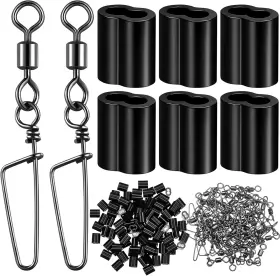 Hotop 445045390311 Decoy Crimp Swivel Snap Set Line Cord Crimps For Duck Goose And Sna Hotop 445045390311 Decoy Crimp Swivel Snap Set Line Cord Crimps For Duck Goose And Sna