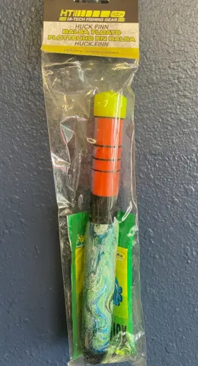 Ht 029333057116 Enterprises Huck Finn Balsa Lighthouse Pole Float With Light Stick