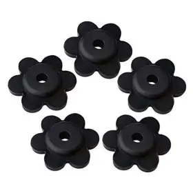 Hugesavings Dtyd6530k-11-ngghg 5pcs Flag Stops Rubber Garden Stoppers Pole Stopper For Christmas