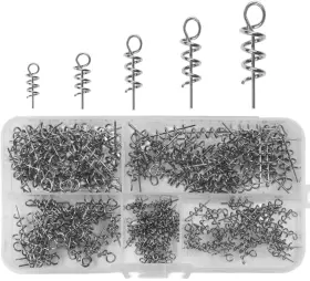 Hyamass 761325235491 200pcs 5sizes Small Soft Lure Bait 5size/40pcs Nickel-e Hyamass 761325235491 200pcs 5sizes Small Soft Lure Bait 5size/40pcs Nickel-e
