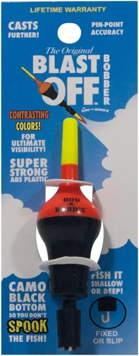 Inc. 313114086083 Blast Off Bobber - 4 Inch Orange 1 Pack