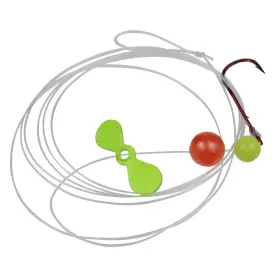 Jb Lures Sdp3 Slow Death Plus Rig Chartreuse Propeller -