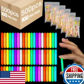 Jenaai B0d12n75cf 500 Pcs Fishing Glow Sticks Bulk 1.5in Multicolor Night Bobbers E Jenaai B0d12n75cf 500 Pcs Fishing Glow Sticks Bulk 1.5in Multicolor Night Bobbers E