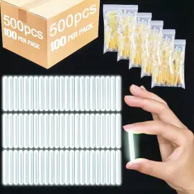 Jenaai Hai-jenaai-3148 500 Pcs Fishing Glow Sticks Bulk For Bobbers Mini Stick Rod Tip Fish Jenaai Hai-jenaai-3148 500 Pcs Fishing Glow Sticks Bulk For Bobbers Mini Stick Rod Tip Fish