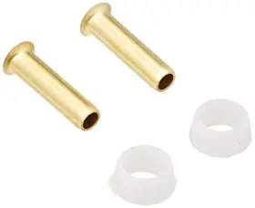 Jensen Home Improvement 9512 Delrin Sleeve And Poly Tube Brass Insert 1/4 Inch Jensen Home Improvement 9512 Delrin Sleeve And Poly Tube Brass Insert 1/4 Inch