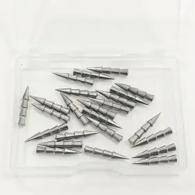 Jicslaew 727458443622 25pcs Tungsten Nail Weights For Bass Fishing-sinkers Fishing- Insert S Inch