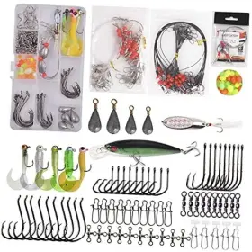 Jl Sport 792990061146 Saltwater Fishing Tackle Kit With Box Includes Surf 138pcs Jl Sport 792990061146 Saltwater Fishing Tackle Kit With Box Includes Surf 138pcs