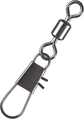 Jl Sport Snap-10-100 Barrel Snap Swivels Fishing 100pcs Rolling Swivel With Safety Copper Stai