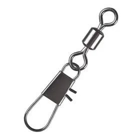 Jl Sport Snap-5-100 Barrel Snap Swivels Fishing 100pcs Rolling Swivel With Safety 5#
