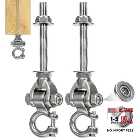 Jm Jm-zc-016dkk 2-pack Stainless Steel Bearing Silent Heavy Duty Swing Hanger With