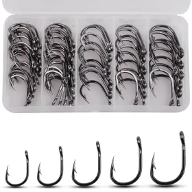 Jshanmei 701413668343 Fishing Live Hooks 2x Strong Stainless Steel Saltwater Super Sh