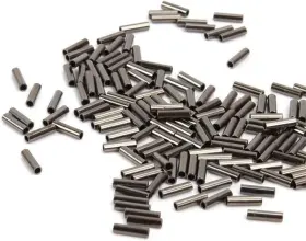 Jshanmei 713831117150 100pcs Fishing Single Barrel Crimp Sleeves Strong Crimps Copper