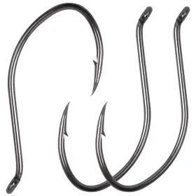 Jshanmei 8832#6/0-100pcs Fishing Catfish Hooks Big River Bait 100pcs Black Nickel High Carbon Steel Jshanmei 8832#6/0-100pcs Fishing Catfish Hooks Big River Bait 100pcs Black Nickel High Carbon Steel