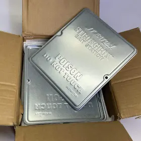 Jt Eaton Xbs910lid Jteaton 12 Pack Replacement Lid Strongbox Bait Station 10 Inch X8 Silver Jt Eaton Xbs910lid Jteaton 12 Pack Replacement Lid Strongbox Bait Station 10 Inch X8 Silver