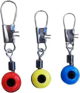 Jumping Fish Jfld-50 50pcs Fishing Line Slides Hook Shank Clip Connector Swivels Jumping Fish Jfld-50 50pcs Fishing Line Slides Hook Shank Clip Connector Swivels