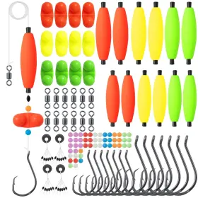Kaleodam 797999261139 Catfishing Tackle Making Kit Catfish Rig Accessories 102pcs/99pcs Tac Kaleodam 797999261139 Catfishing Tackle Making Kit Catfish Rig Accessories 102pcs/99pcs Tac