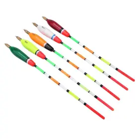 Keenso 738603708848 Fishing Floats Kit 5pcs Multiple Color Lightweight Balsa Wood Keenso 738603708848 Fishing Floats Kit 5pcs Multiple Color Lightweight Balsa Wood