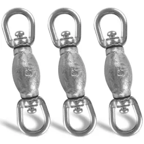 Keyanew Swivel-5pcs-45g Fishing Weights Sinkers With Swivels 5pcs Trolling 5pcs-1.58oz 45g Keyanew Swivel-5pcs-45g Fishing Weights Sinkers With Swivels 5pcs Trolling 5pcs-1.58oz 45g
