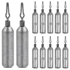 Keyanew Weights-5g-25pc Drop Shot Fishing Weights Pencil Fising Sinkers No Snag 3/16oz-25pcs Keyanew Weights-5g-25pc Drop Shot Fishing Weights Pencil Fising Sinkers No Snag 3/16oz-25pcs