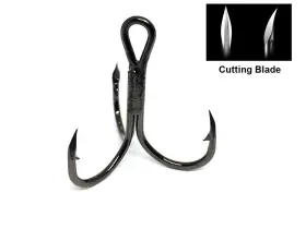Keygears88 Fh31hp30 30ea Hooks For Each Pack Black Nickle Cutting Blade Forged Treble Keygears88 Fh31hp30 30ea Hooks For Each Pack Black Nickle Cutting Blade Forged Treble